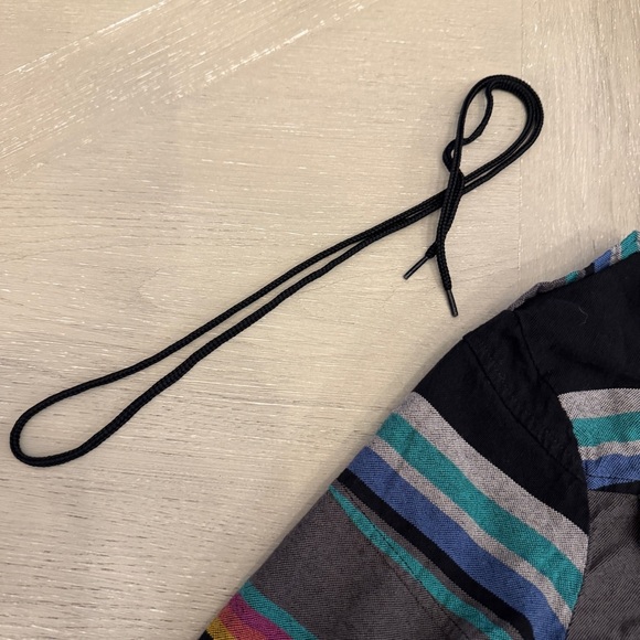 Volcom Enemy Lines Y2K Multicolor Striped Jacket Skater Surfer - Picture 6 of 11